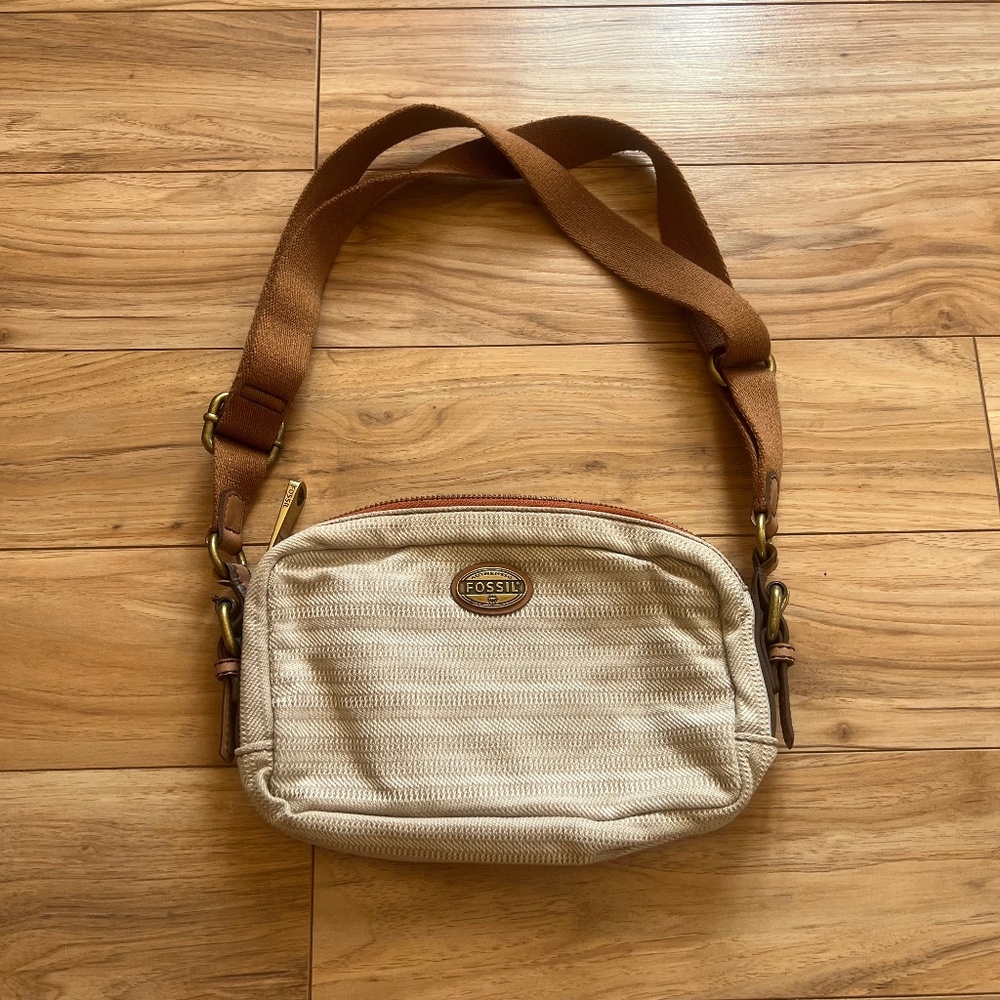 Never used brown fossil bag